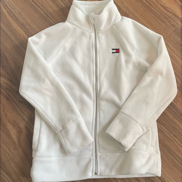 Tommy Hilfiger Women’s Zip Up Fleece (Medium) - Picture 2 of 3